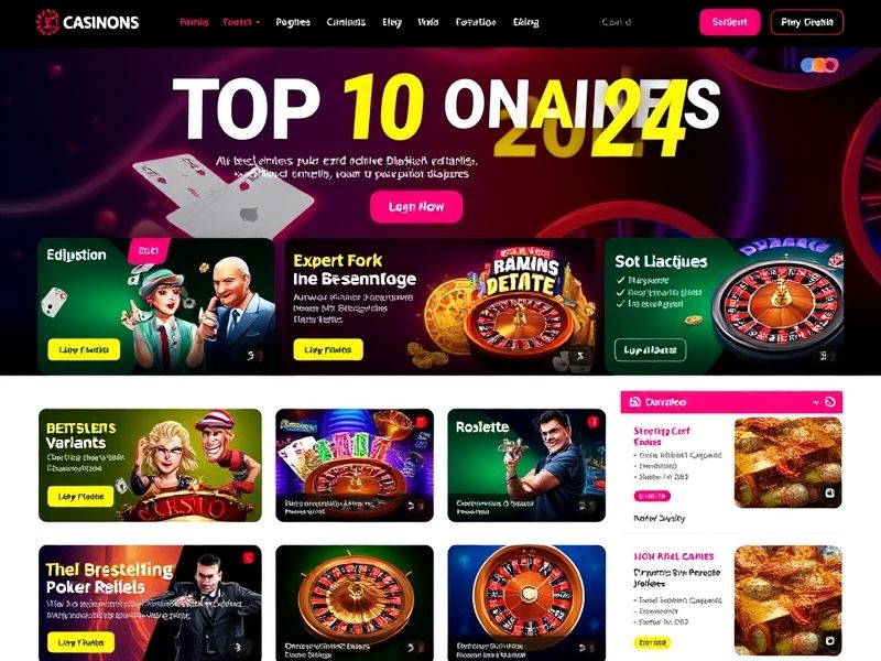 Explore the top 10 casino games online and discover why these titles are the most played. Get expert insights on odds, bonuses, and the best real-money options.